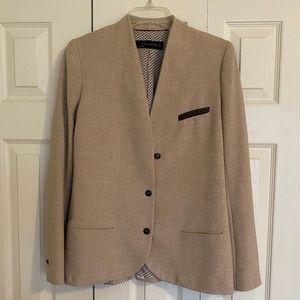 Zara tan blazer Size Medium